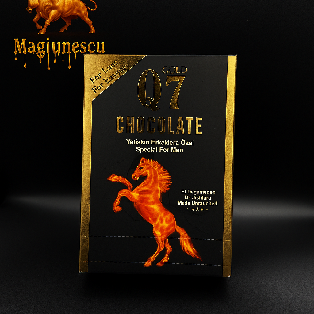 Ciocolată Afrodisiacă Q7 Supliment unisex 12x25g