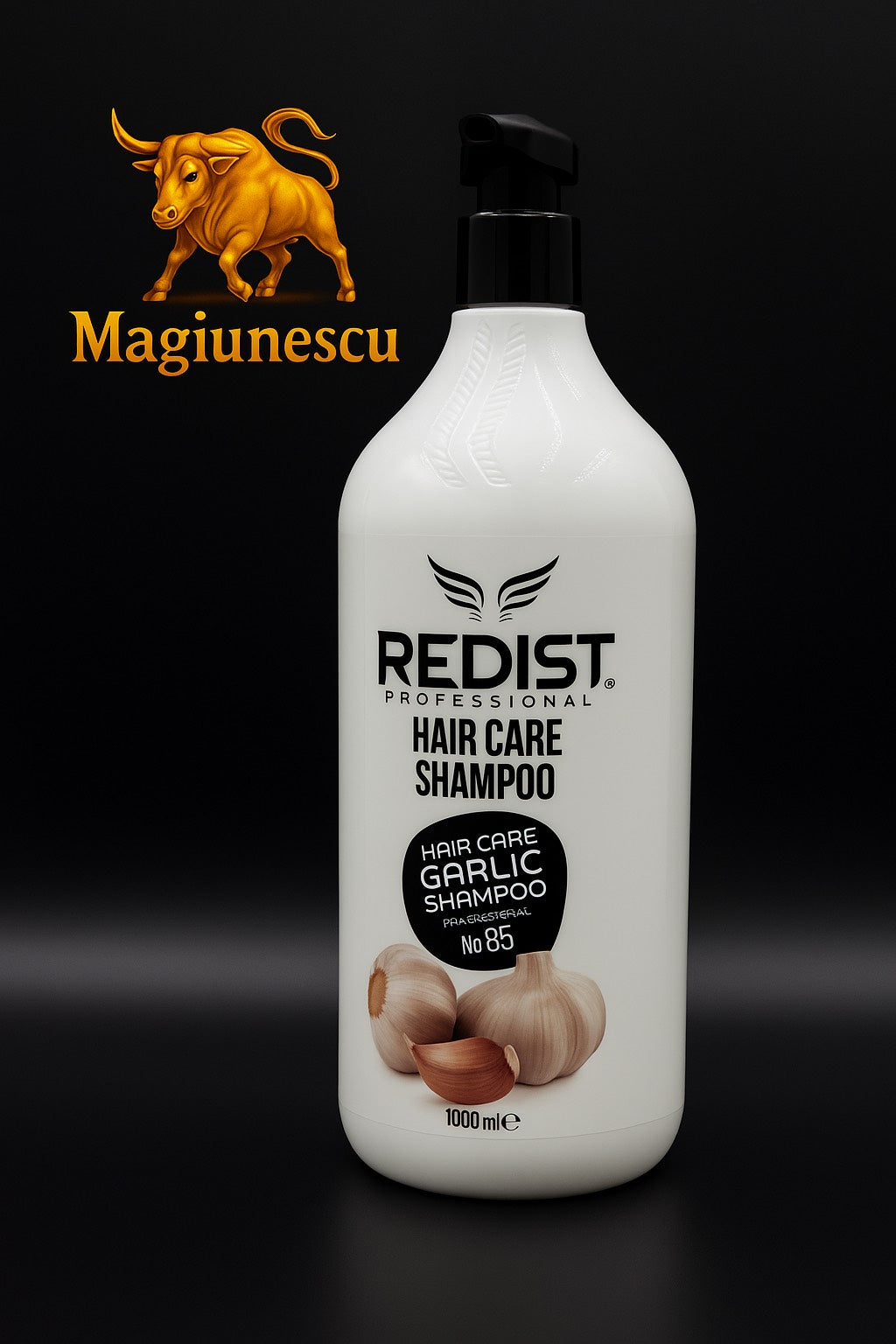 PACHET PROMO – 2 REDIST cu Extract de Usturoi (Șampon 1000ml & Mască 475ml) – Regenerare și Creștere a Părului