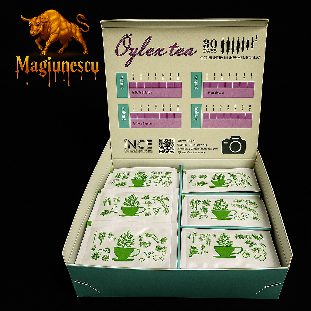 Ceai de Slăbit Detox ozlex Original 60 Plicuri – Gust Fructe de Pădure