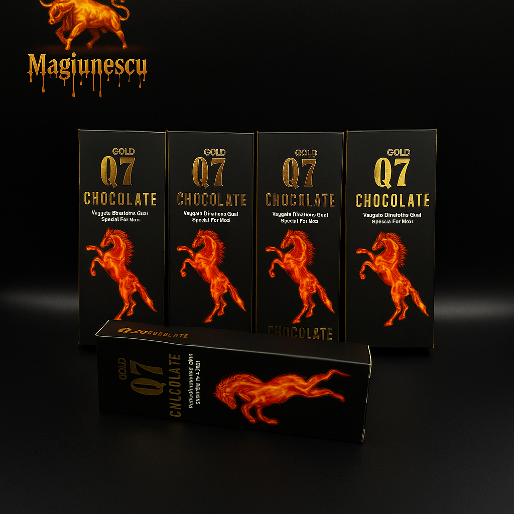 Ciocolată Afrodisiacă Q7 Supliment unisex 12x25g