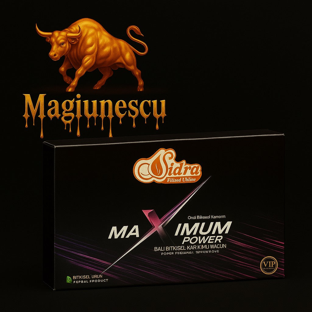 Sidra Maximum Power – Miere Afrodisiacă Turcească | 12 Plicuri