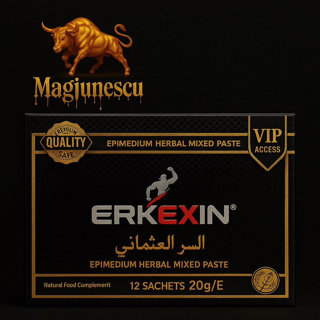 ERKEKXIN – Miere Afrodisiacă Turcească 100% Naturală 12 Plicuri