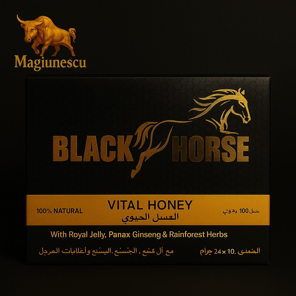 Miere afrodisiac Black Horse Unisex – 24x10g