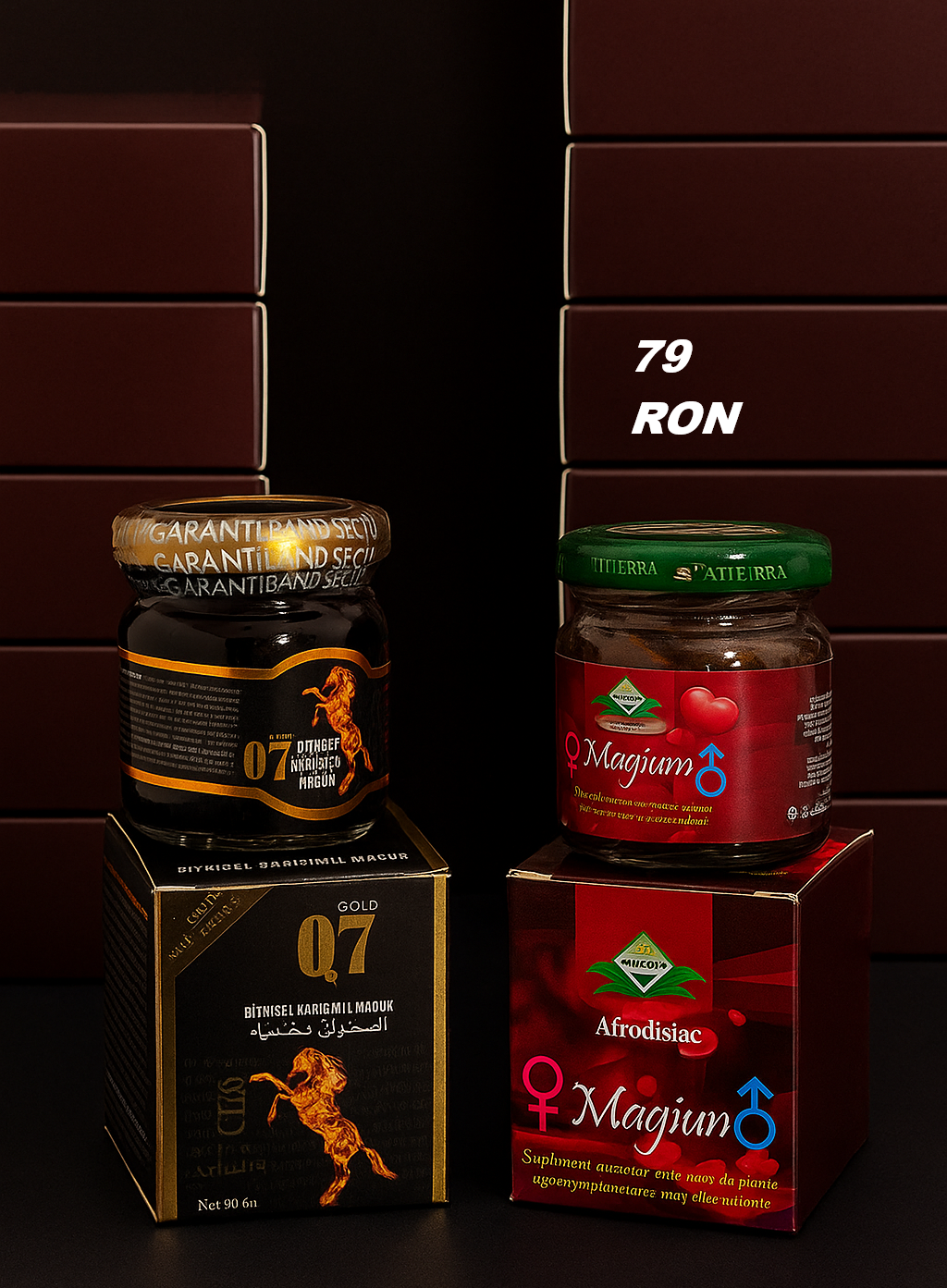Putere și Plăcere Intensă – Pachet Magiun & Q7 doar 79 lei