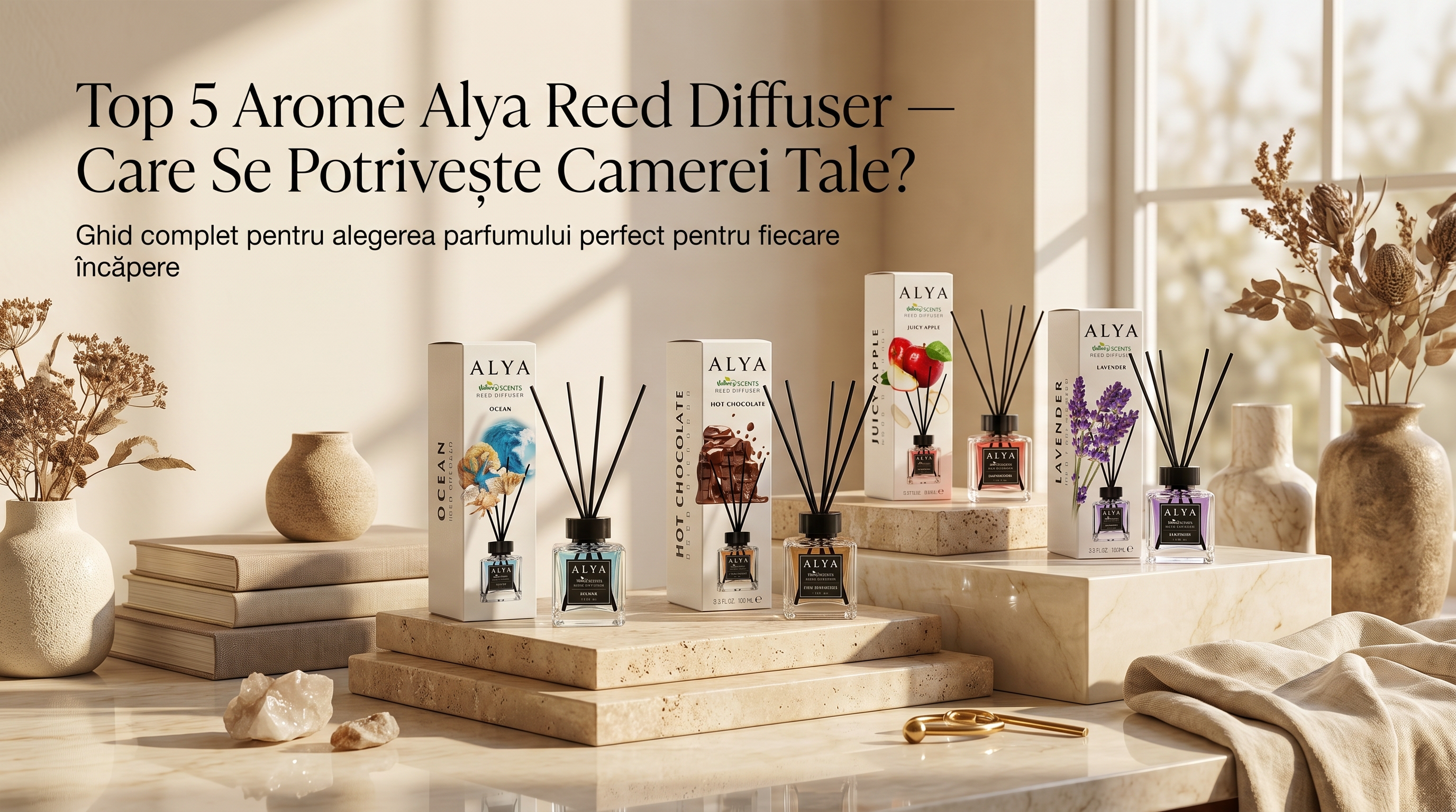 Top 5 Arome Alya Reed Diffuser — Care Se Potrivește Camerei Tale?