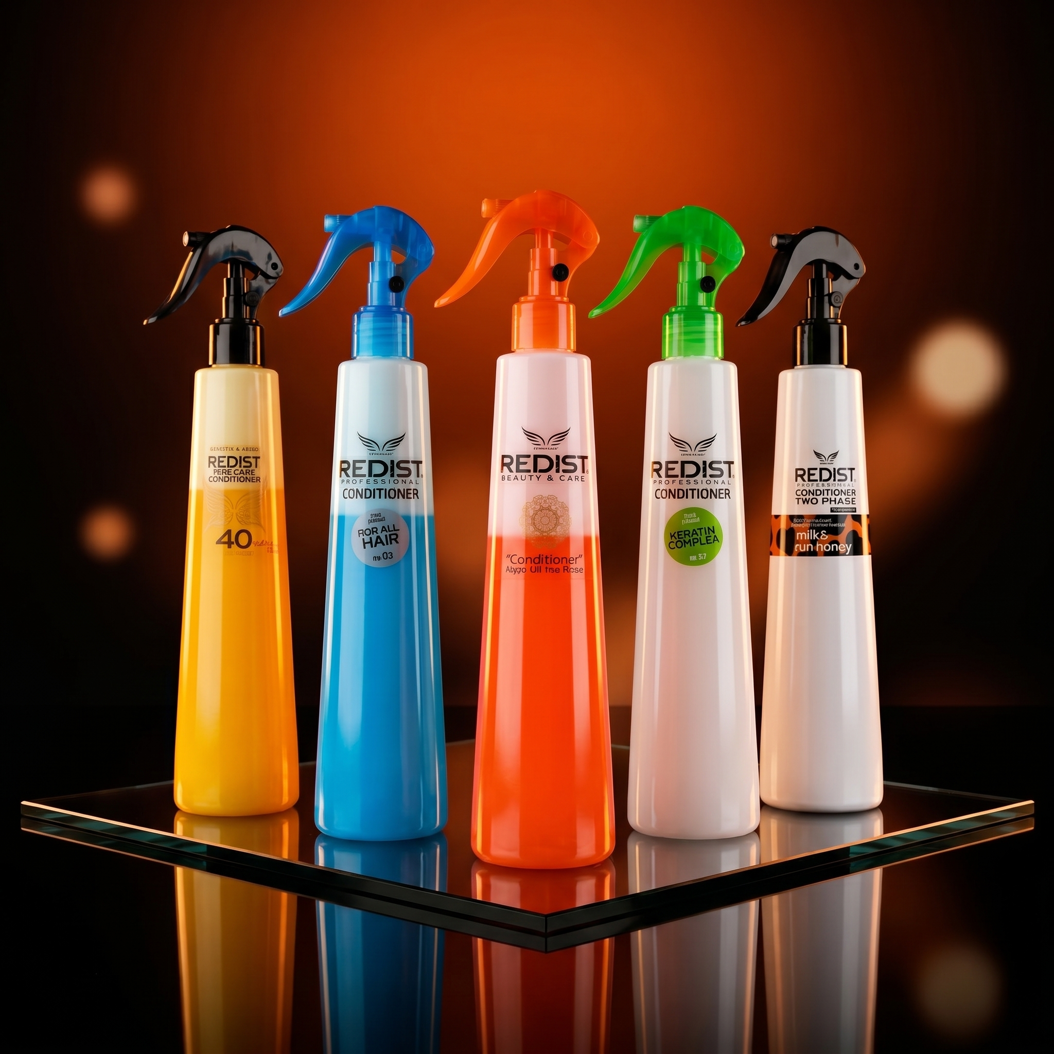 Balsamuri Bifazice Redist Leave-In — Keratină, Argan, Lapte & Miere