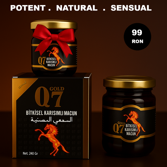 Q7 Gold Magiun Afrodisiac Puternic, Natural Oferta Specială: 1 Cadou Gratuit