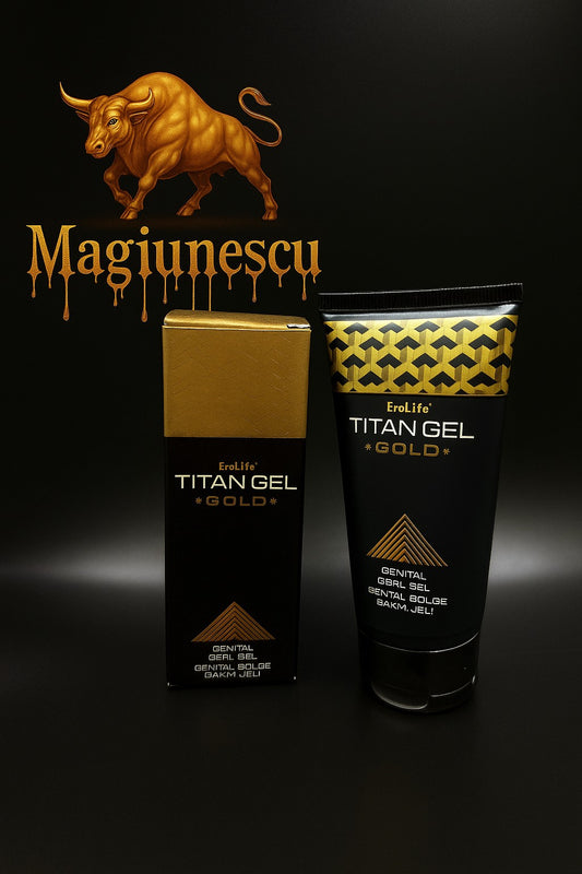 Titan Gel Gold 50ml ✅ Gel pentru mărirea penisului și erecții puternice
