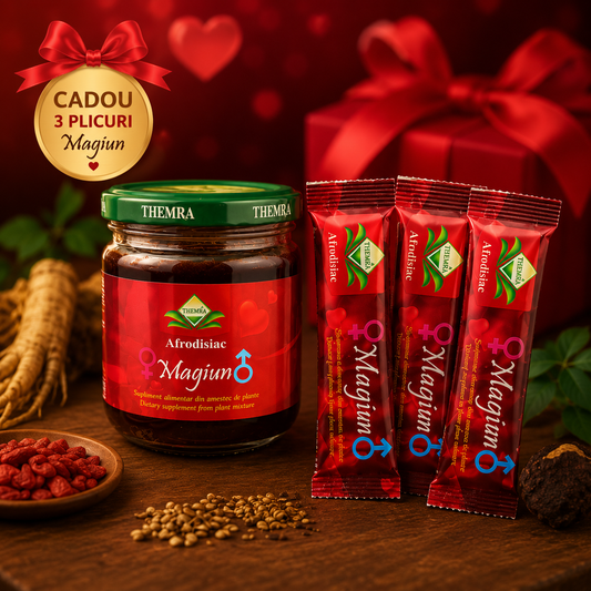 Magiun Afrodisiac din Plante Naturale – Energie, Vitalitate și Pasiune  + 3 plic cadou