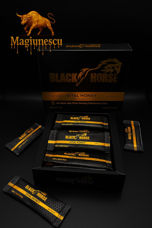 Miere afrodisiac Black Horse  Unisex – 24x10g