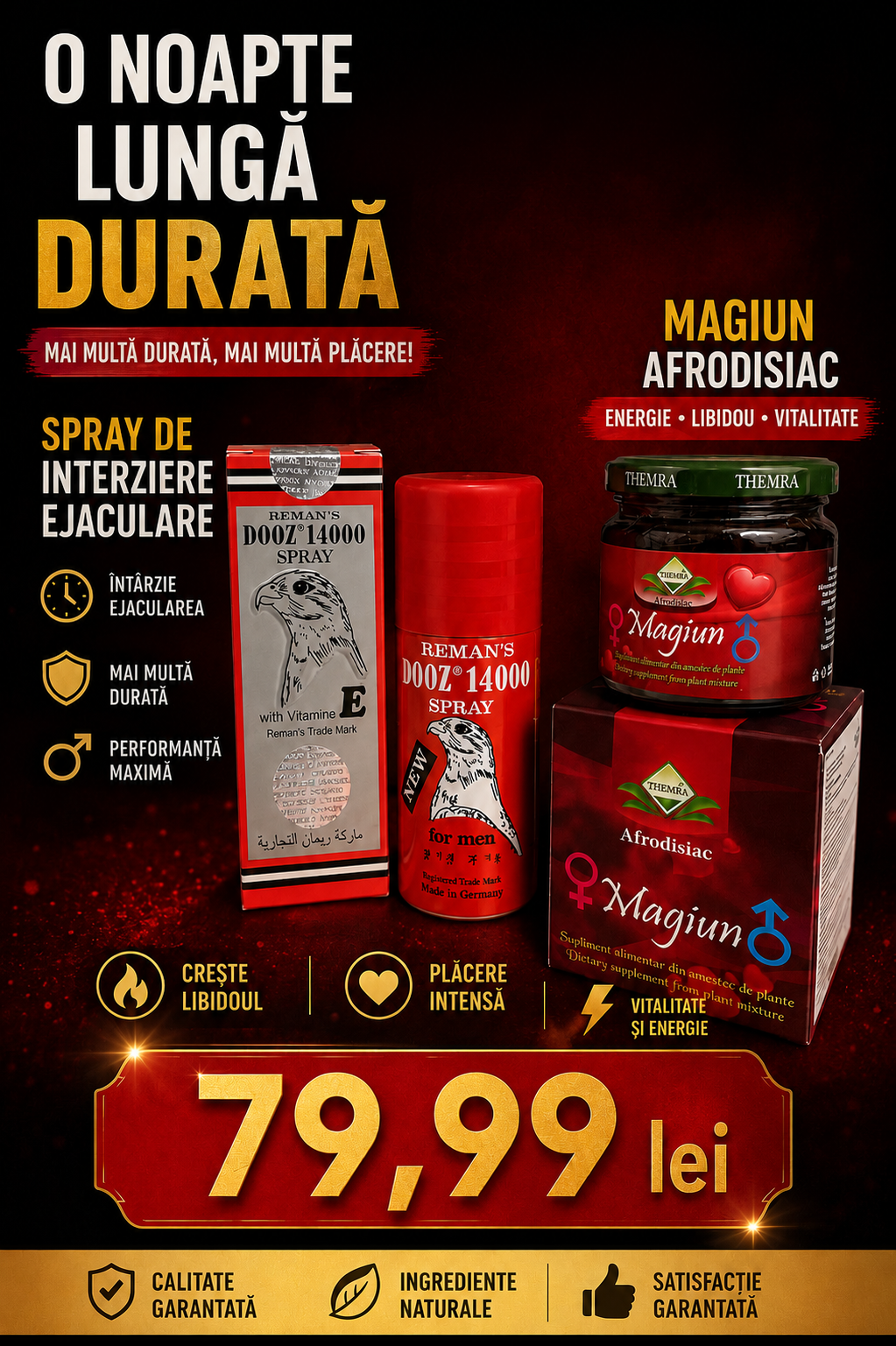 „Super Viga Spray & themra Magiun Afrodisiac”
