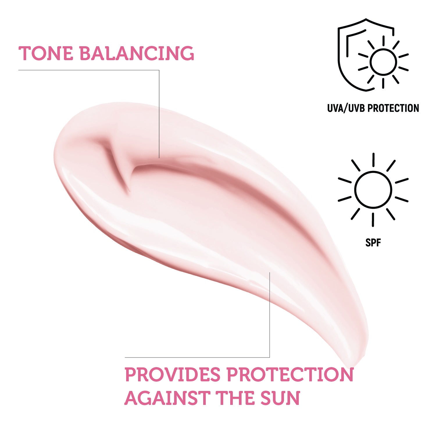 Cremă SPF 50+ Roz – Protecție UV & Efect de Ten Perfect, Fără Imperfecțiuni