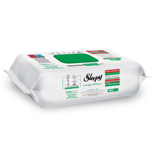 Șervețele Umede Sleepy Easy Clean White Soap 100 buc — Bicarbonat și Oțet Multisuprafețe