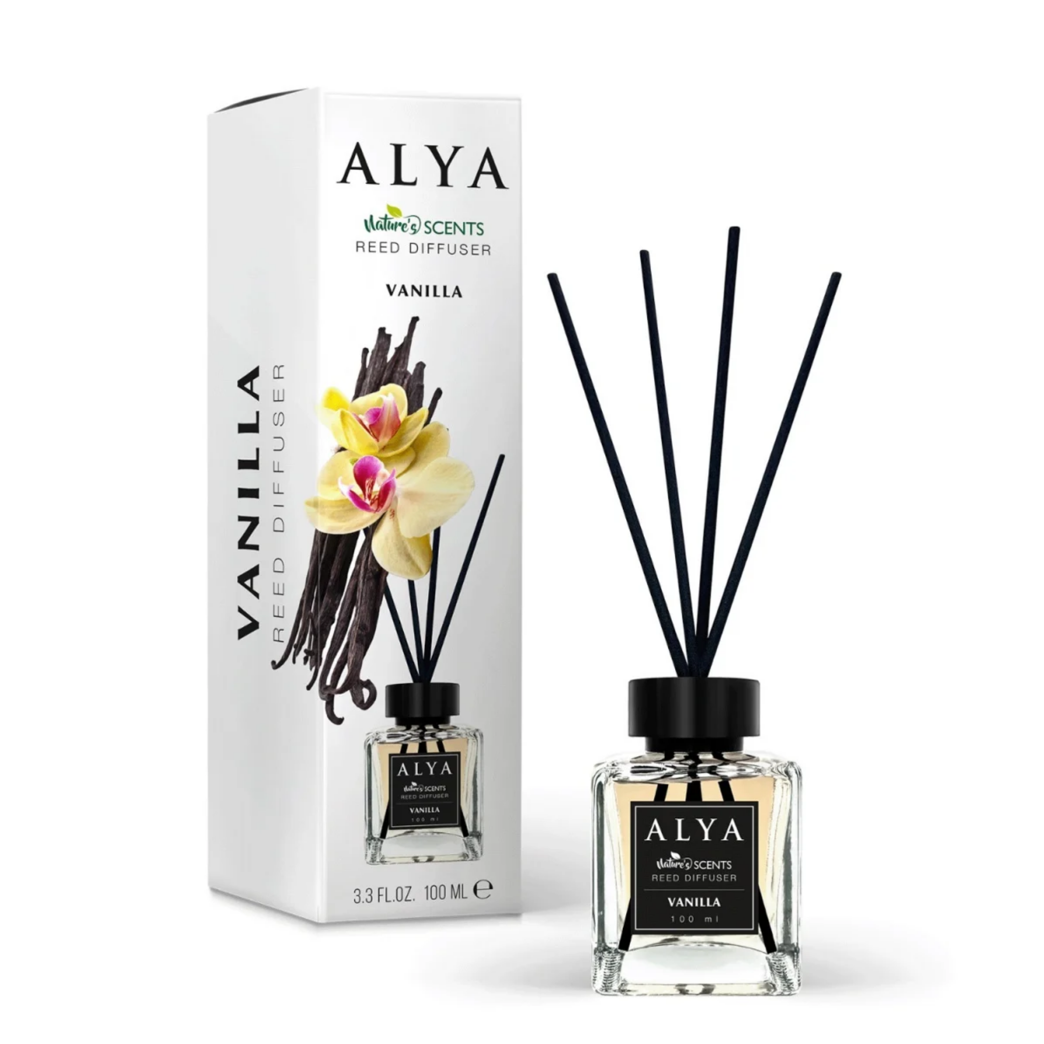 Odorizant de Camera Vanilia, Alya, Reed Diffuser, 100ml