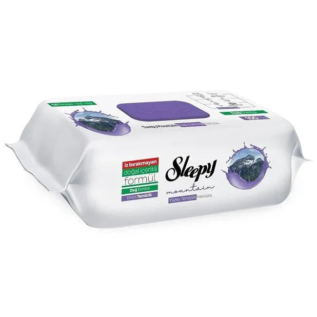Șervețele Umede Sleepy Mountain Breeze 100 buc — Bicarbonat și Oțet Multisuprafețe