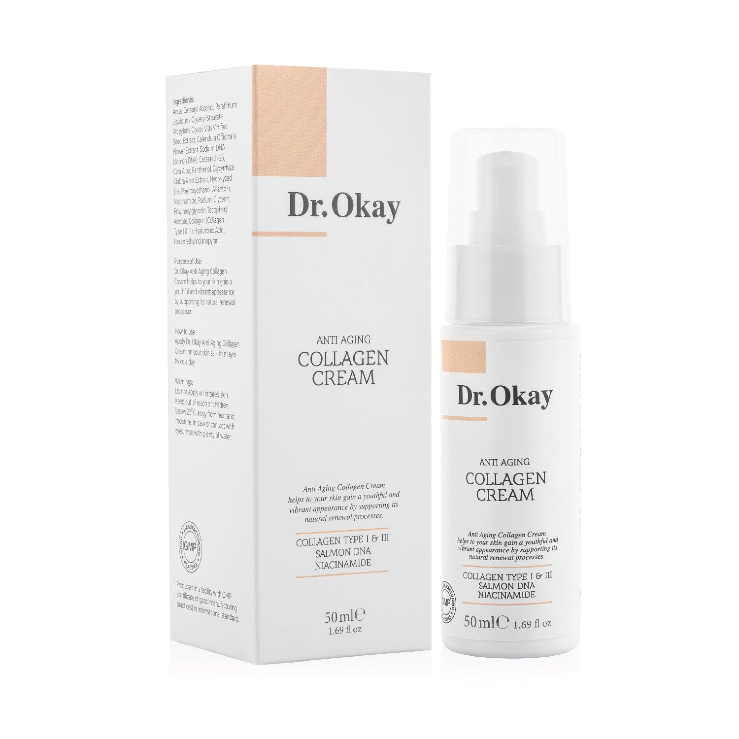 Cremă Colagen Anti-Aging – Fermitate, Hidratare Intensă & Efect Lifting Vizibil