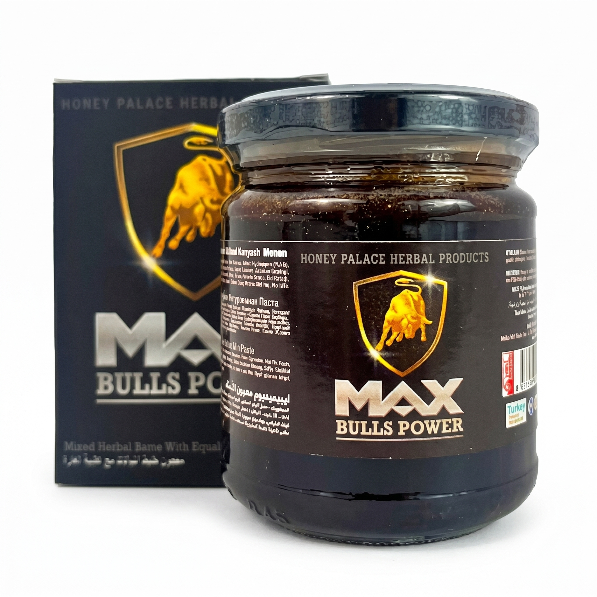 Tratament Potenta Naturist 100%, Miere Max Bulls Power Original performante sexuale masculine 240g