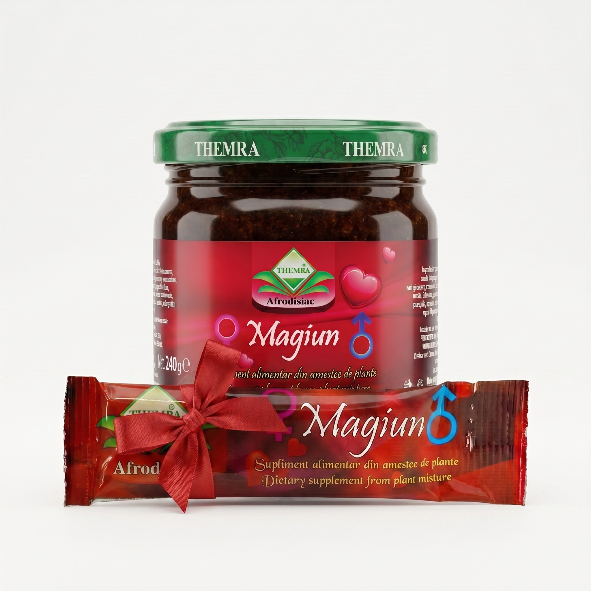 Magiun Afrodisiac pentru Cupluri – Formulă Concentrată 240 g + 1 plic cadou