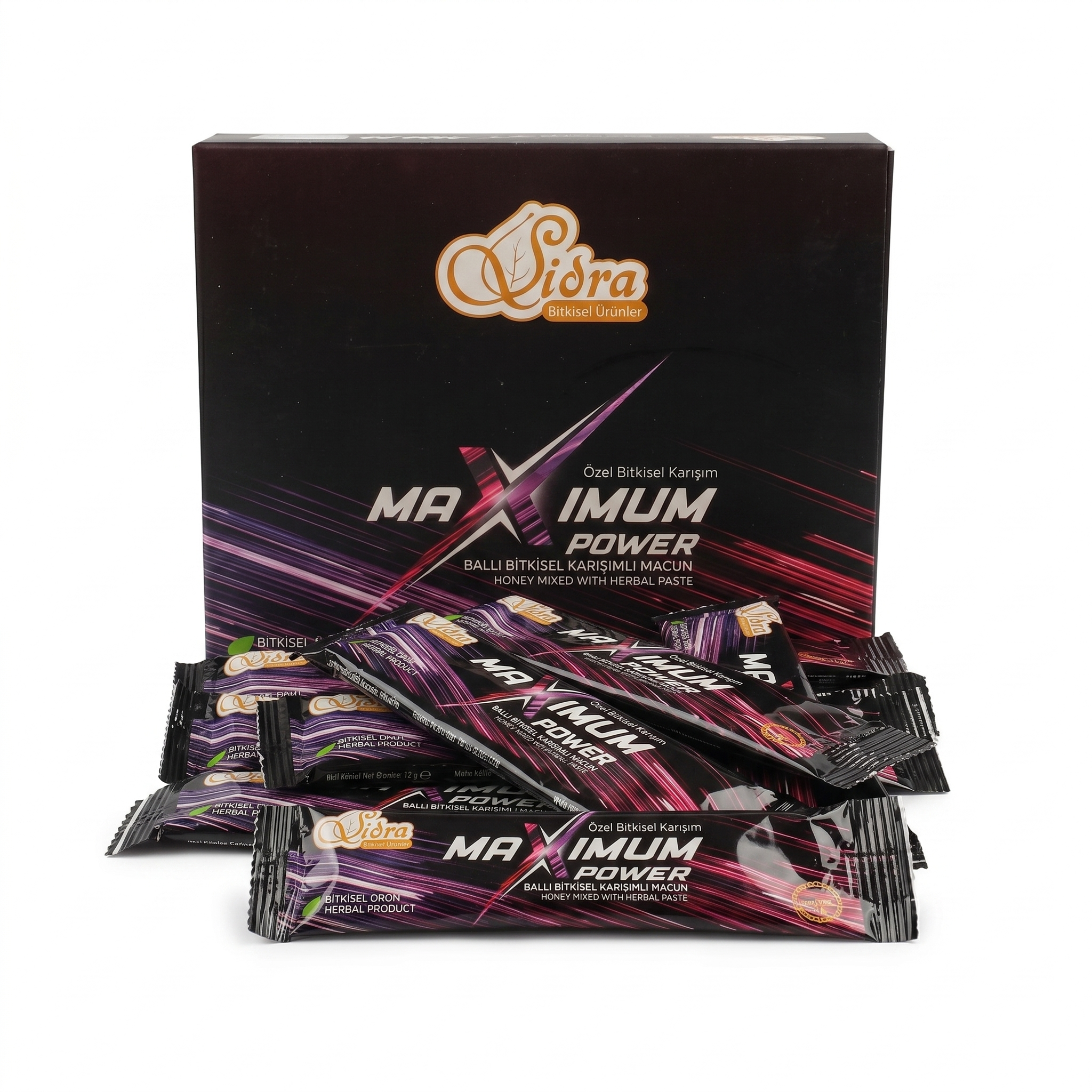 Sidra Maximum Power – Miere Afrodisiacă Turcească | 10 Plicuri