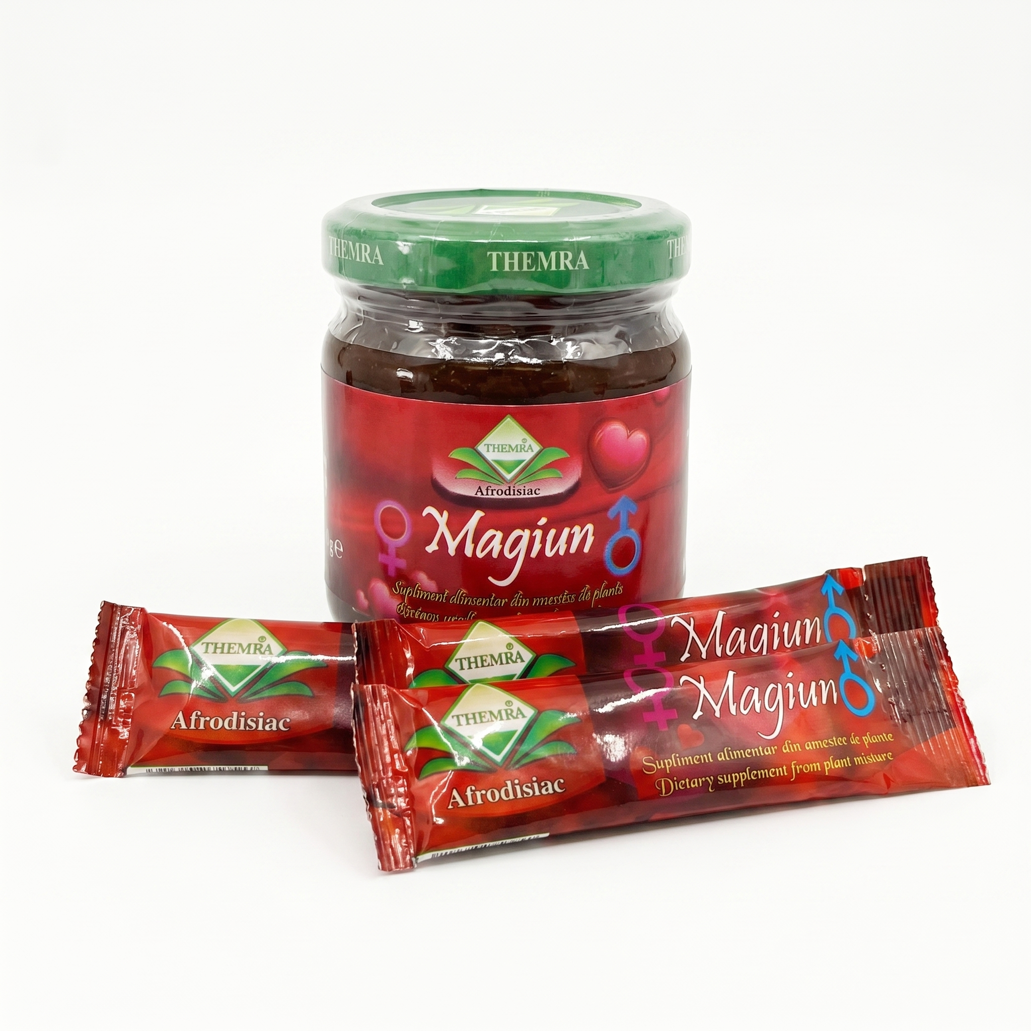 Magiun Afrodisiac din Plante Naturale – Energie, Vitalitate și Pasiune  + 3 plic cadou
