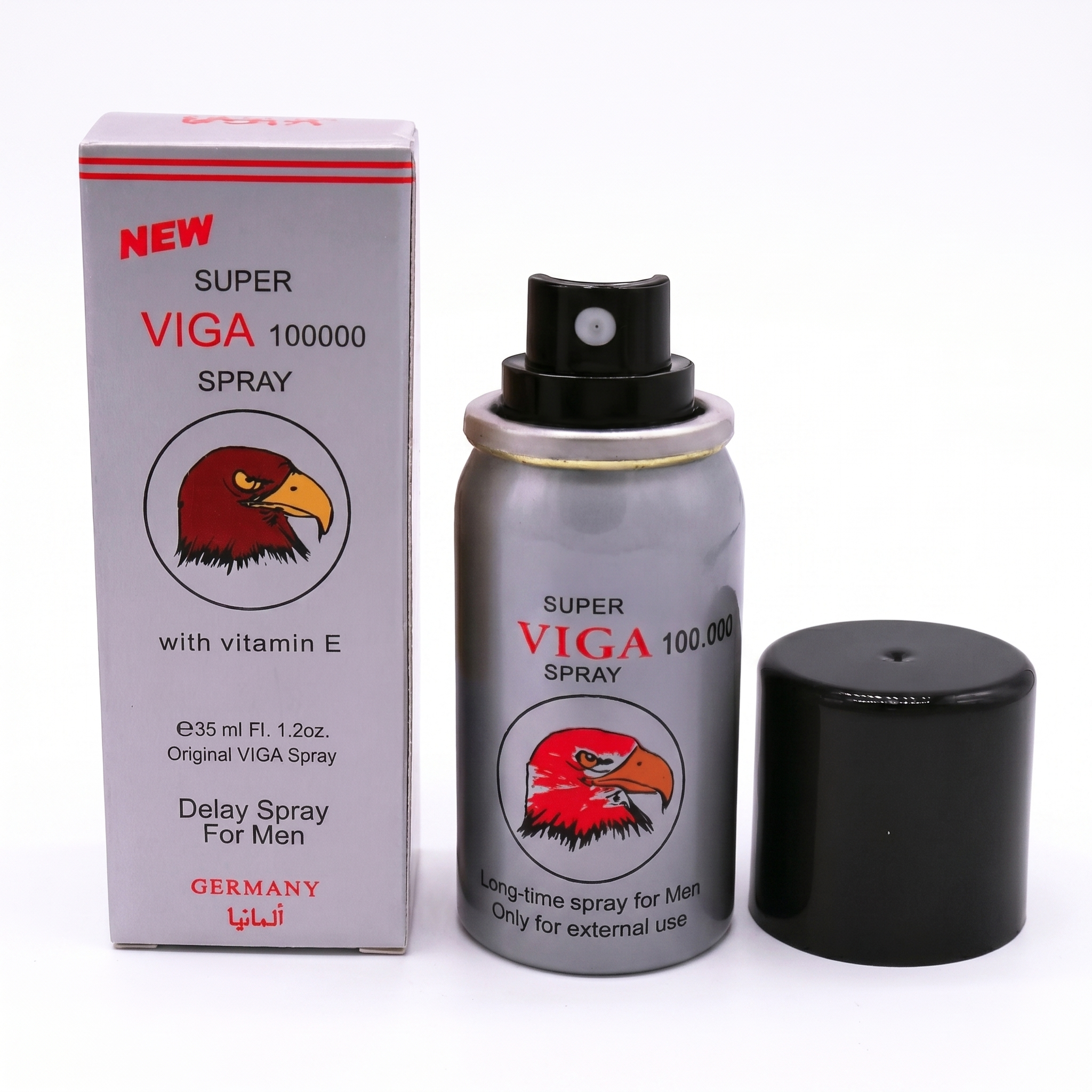 Spray SUPER VIGA 100000 Delay Spray for Men, pentru întârzierea ejaculării, cu vitamina E, 45 ml