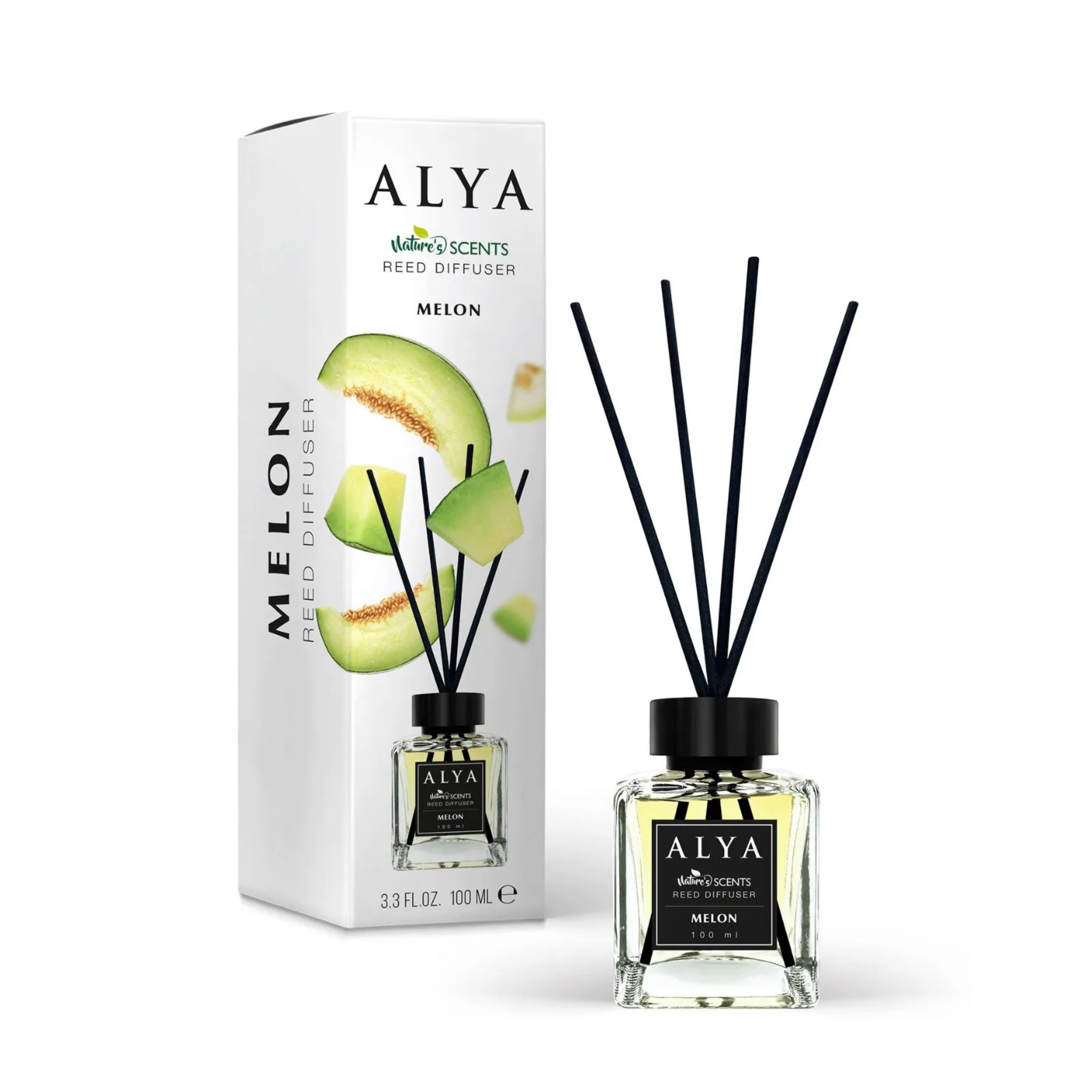 Odorizant camera sticla ALYA, MELON, 100ml
