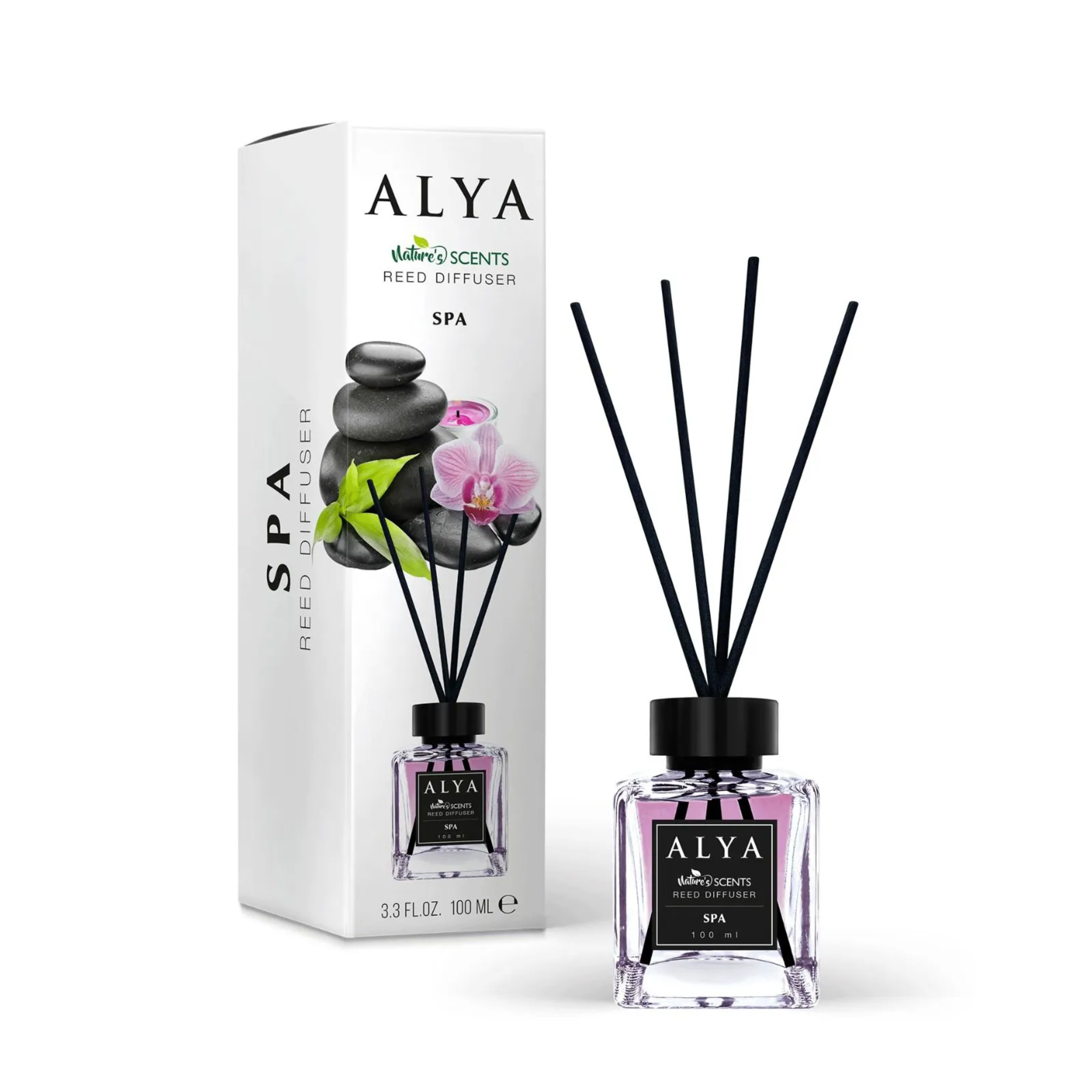Odorizant de Cameră cu Bețișoare Parfumate SPA – 100 ml | Aromă Caldă și Relaxantă