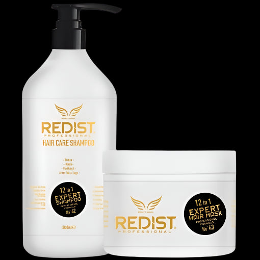 PACHET PROMO – 2 REDIST 12 în 1 EXPERT (Șampon 1000ml & Mască 500ml) – Îngrijire Completă pentru Păr