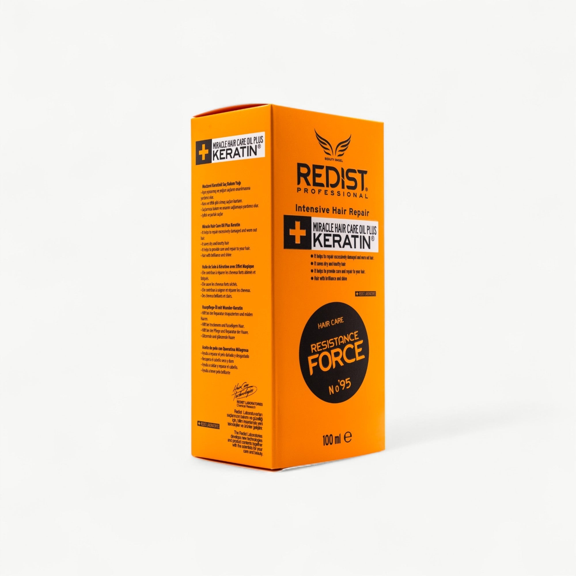 Ulei de Păr Redist Keratină 100ml – Anti-Frizz, Strălucire și Reparare Intensă
