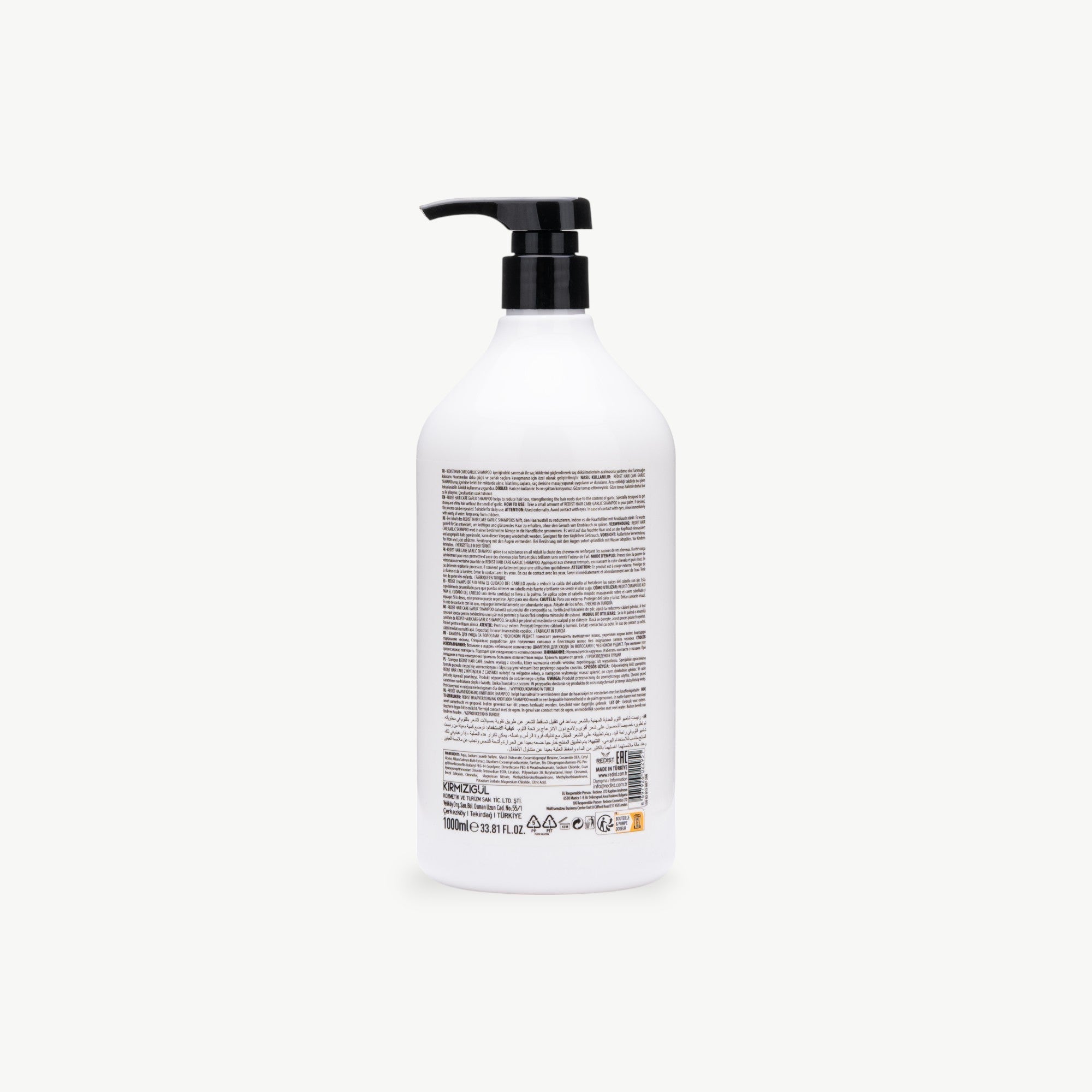 Șampon Redist cu Usturoi 1000ml – Anticădere Intensiv și Reparare Profundă