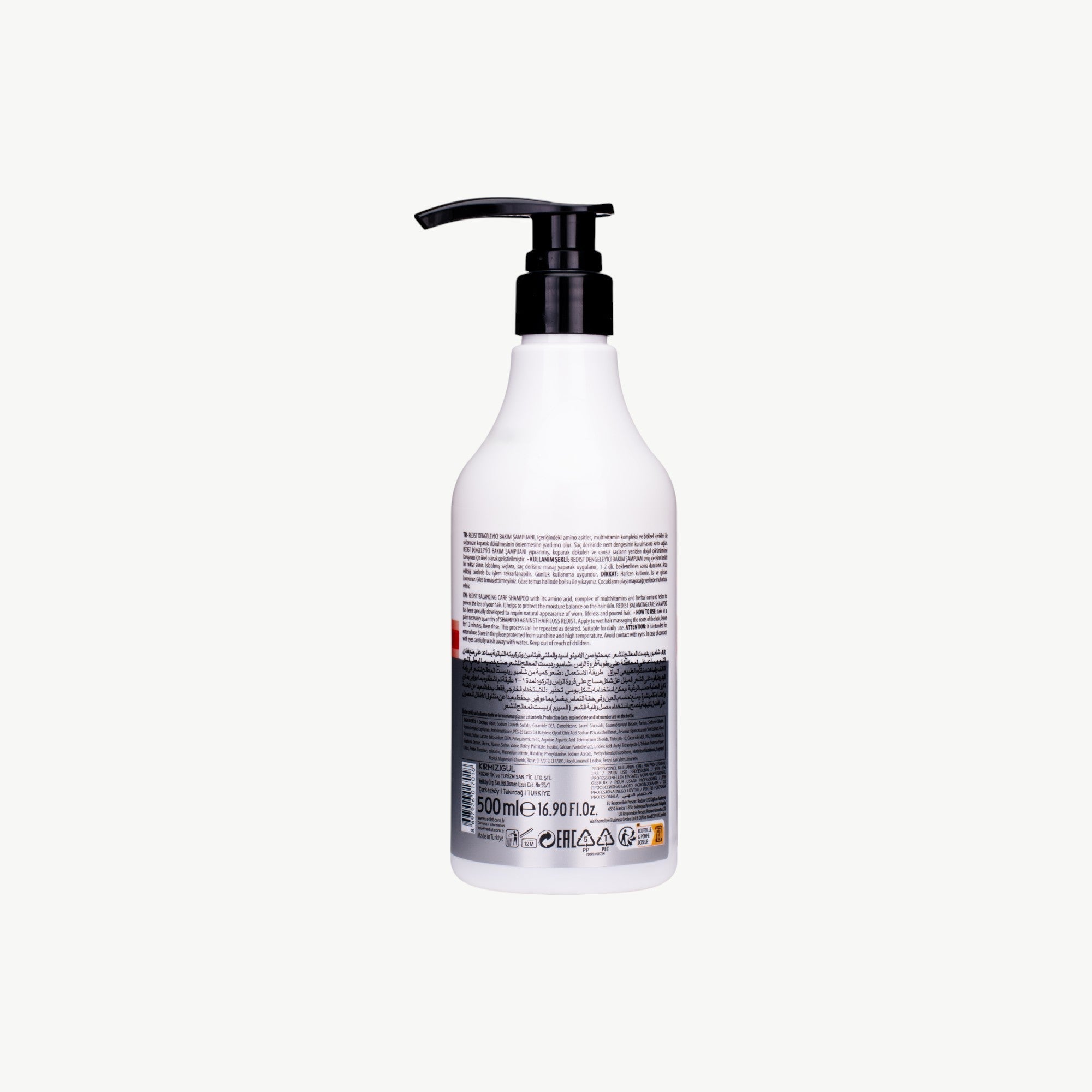 Șampon Redist Anticădere 500ml – Rădăcini Puternice & Creștere Sănătoasă
