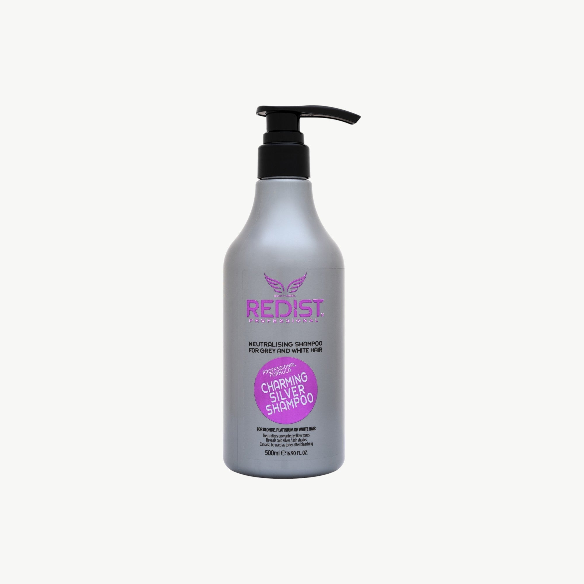 Șampon Redist Silver 500ml – Neutralizare Galben & Strălucire Argintie