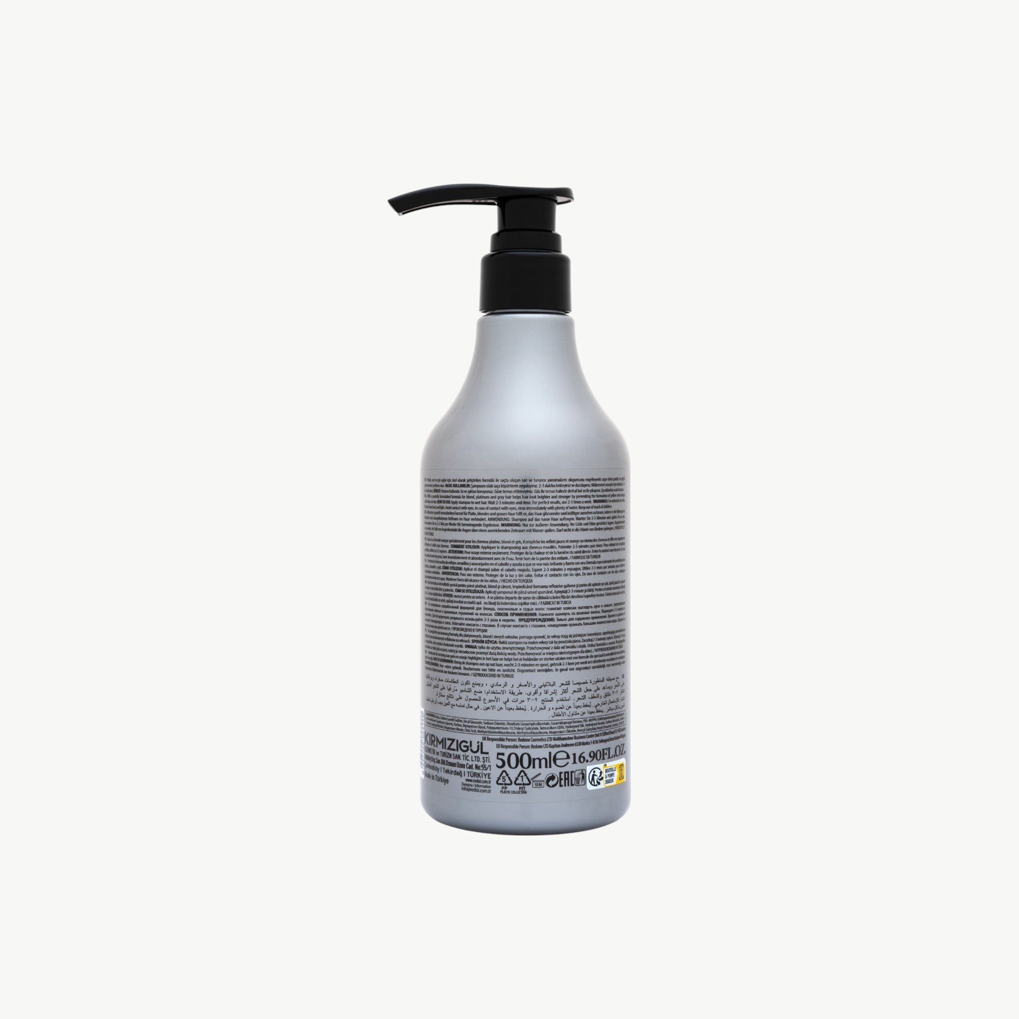 Șampon Redist Silver 500ml – Neutralizare Galben & Strălucire Argintie