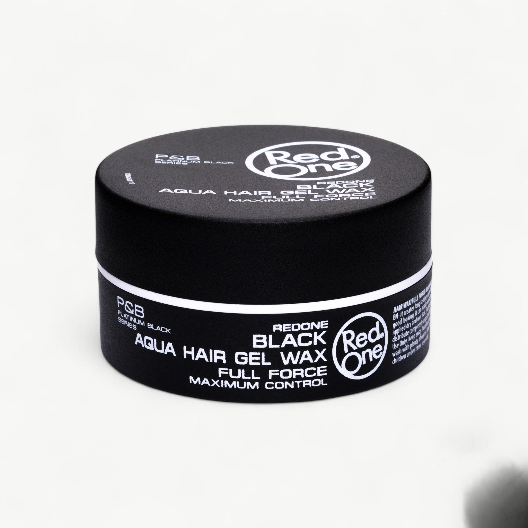 Wax de Păr Redone Aqua Wax Black 150ml – Ultra Hold, Finisaj Lucios cu Aromă de Lime citric