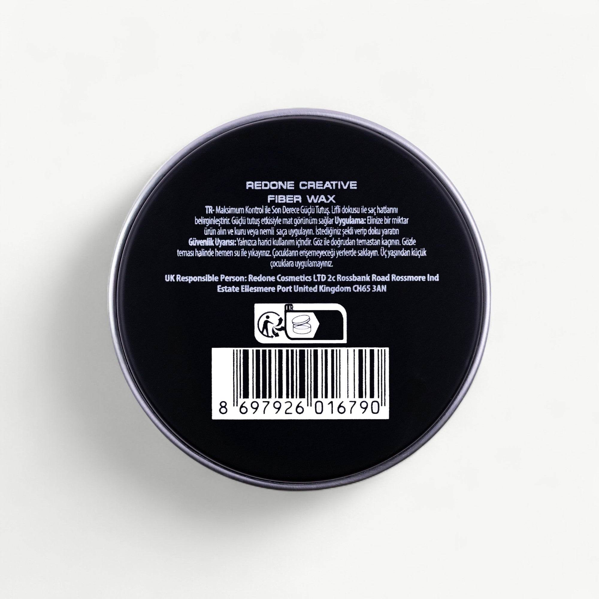 Wax de Păr Redone Creative Fiber 100ml – Strong Hold, Finisaj Mat
