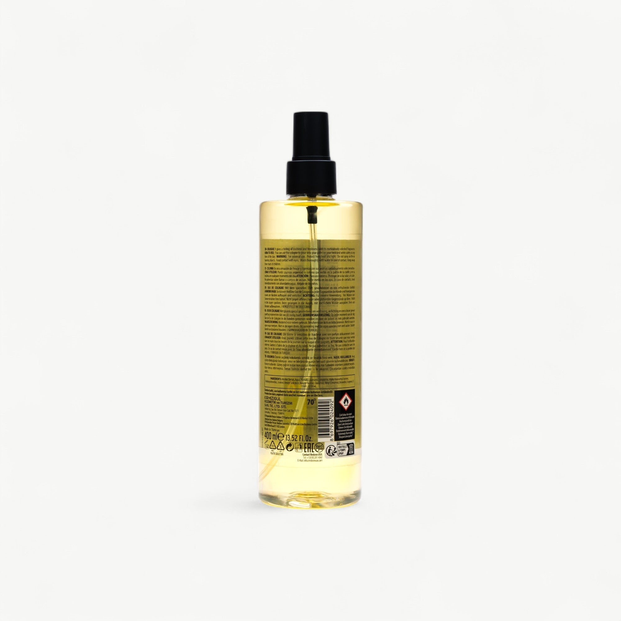 After Shave Spray Colonie Redone Gold 400ml – Parfum Premium 4–6h