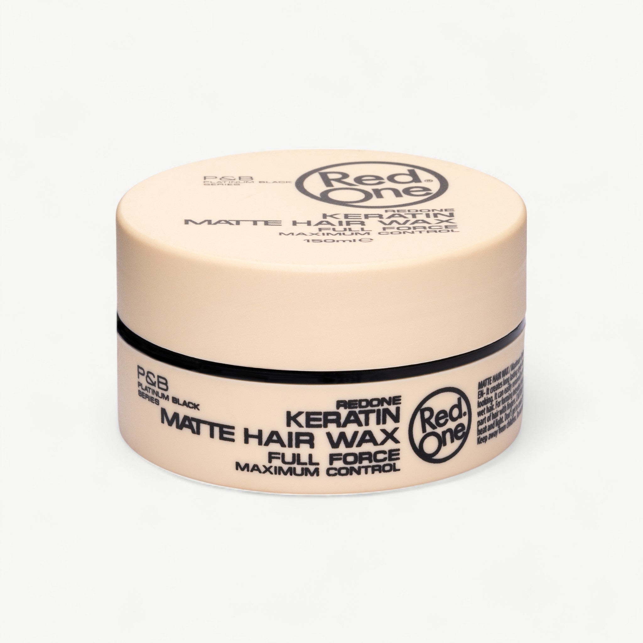 Wax de Păr Redone Matte Wax Keratina 150ml – Strong Hold, Finisaj Mat 100%