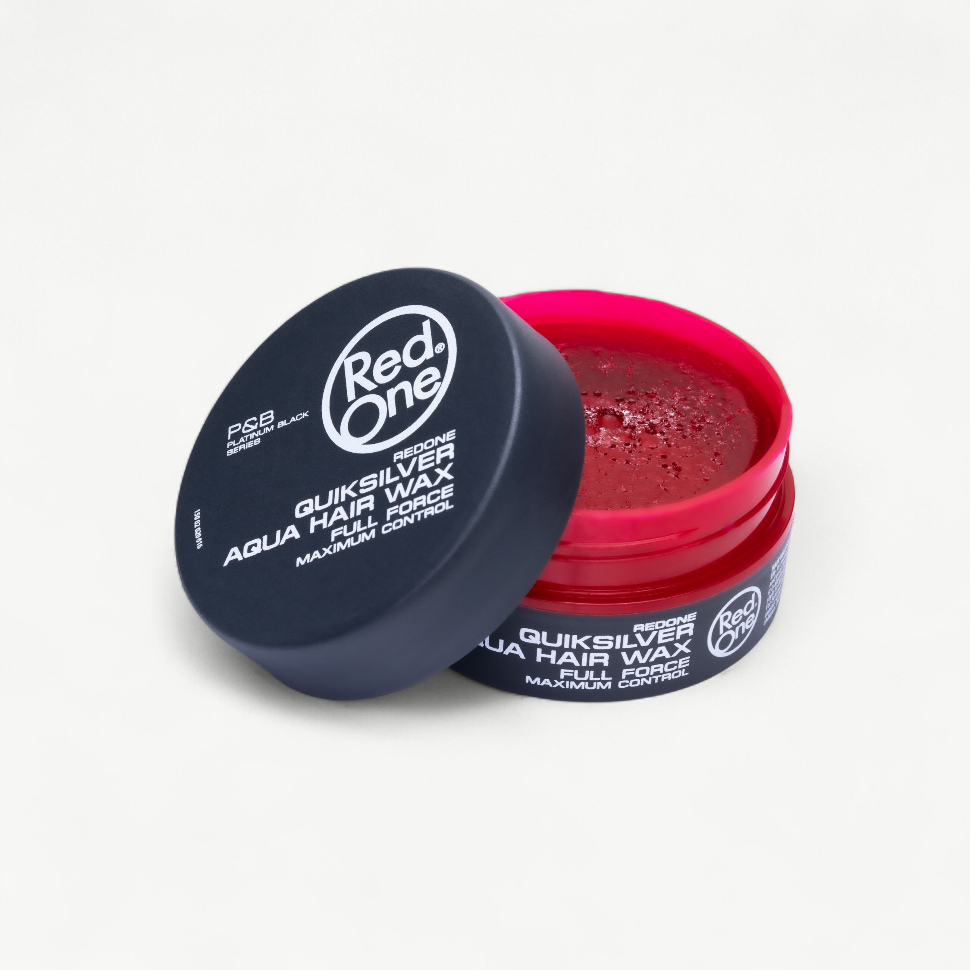 Wax de Păr Redone Aqua Wax Quicksilver 150ml – Strong Hold, Finisaj Lucios cu Aromă de Coacăze negre