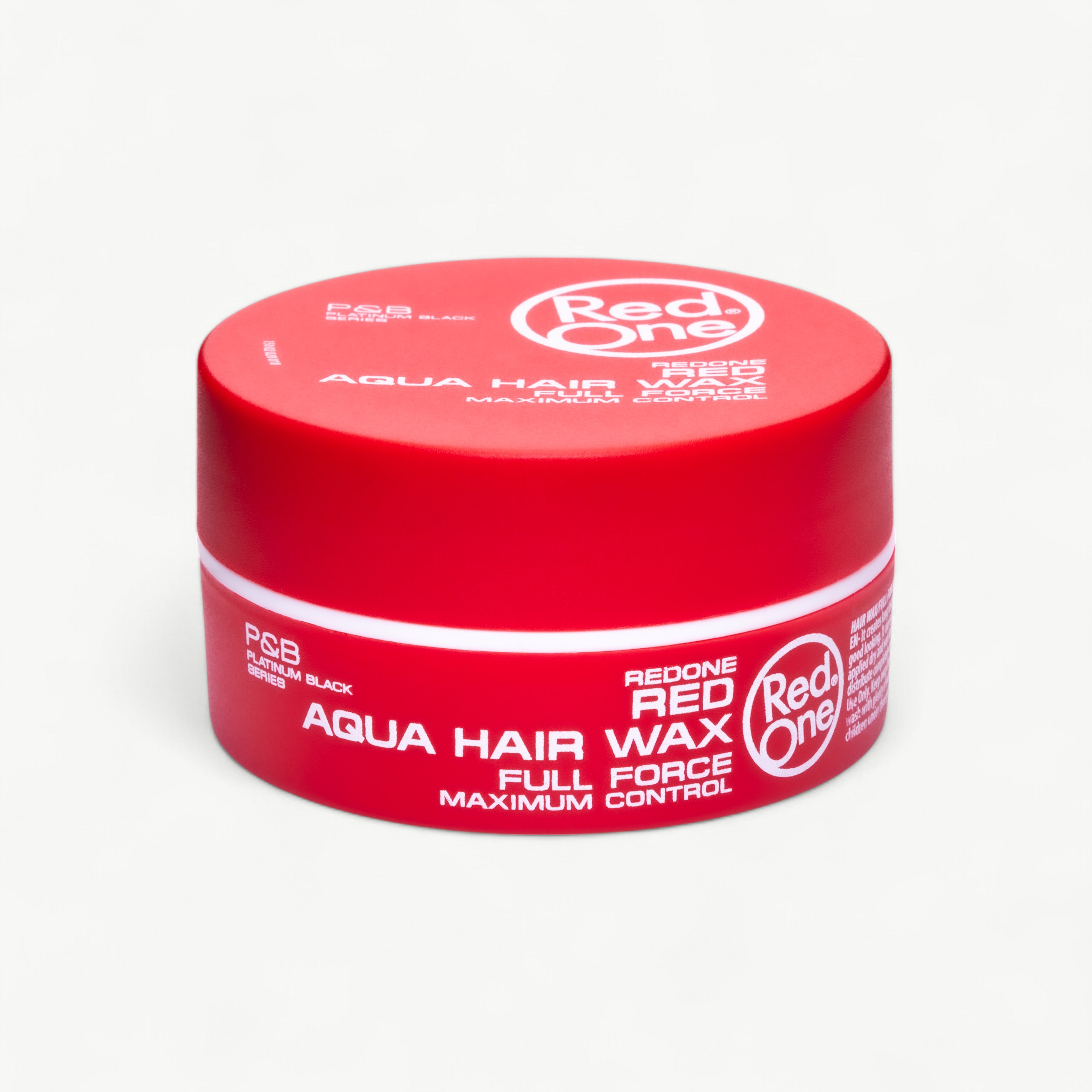 Wax de Păr Redone Aqua Wax Red 150ml – Ultra Hold, Finisaj Lucios cu Aromă de Căpșuni dulci