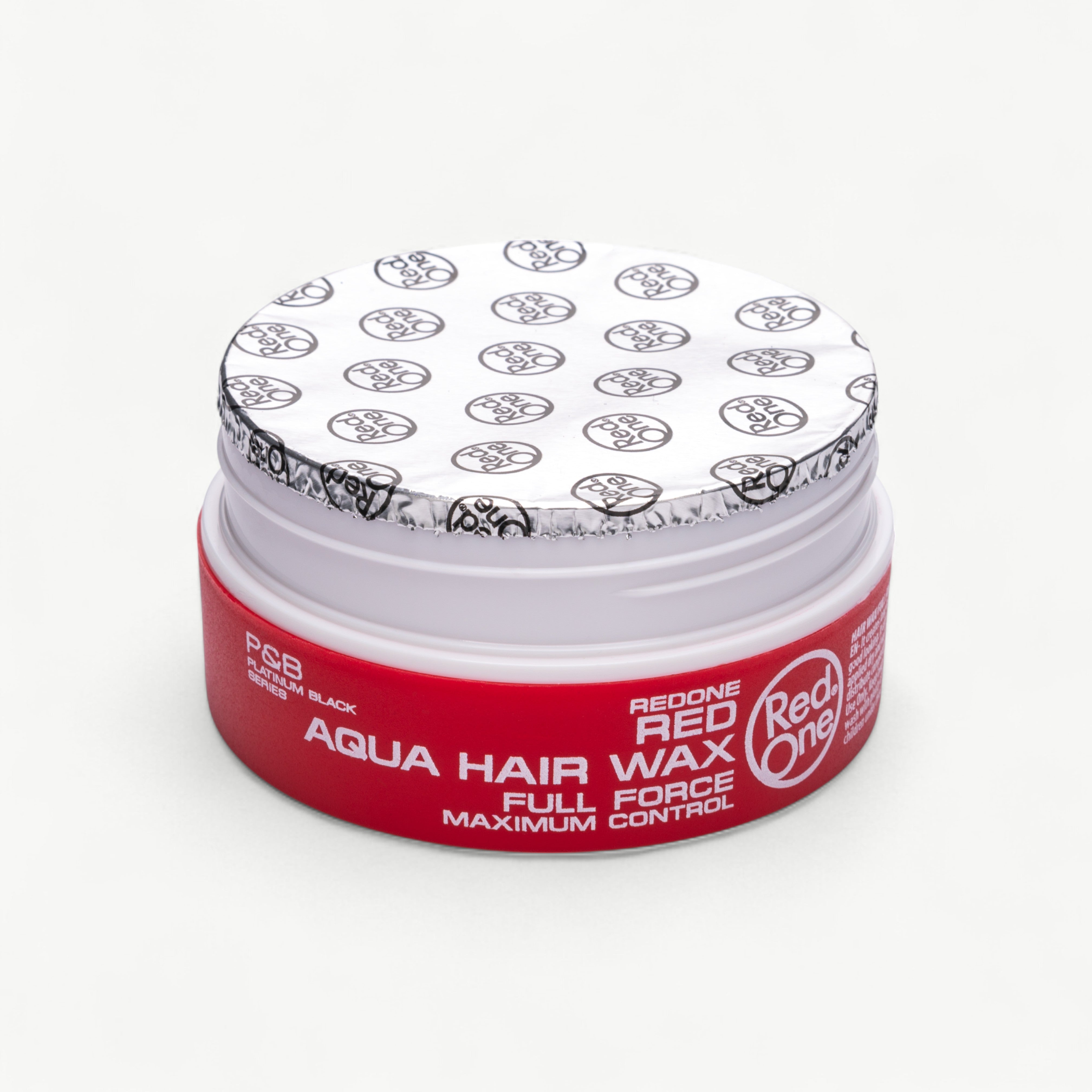 Wax de Păr Redone Aqua Wax Red 150ml – Ultra Hold, Finisaj Lucios cu Aromă de Căpșuni dulci