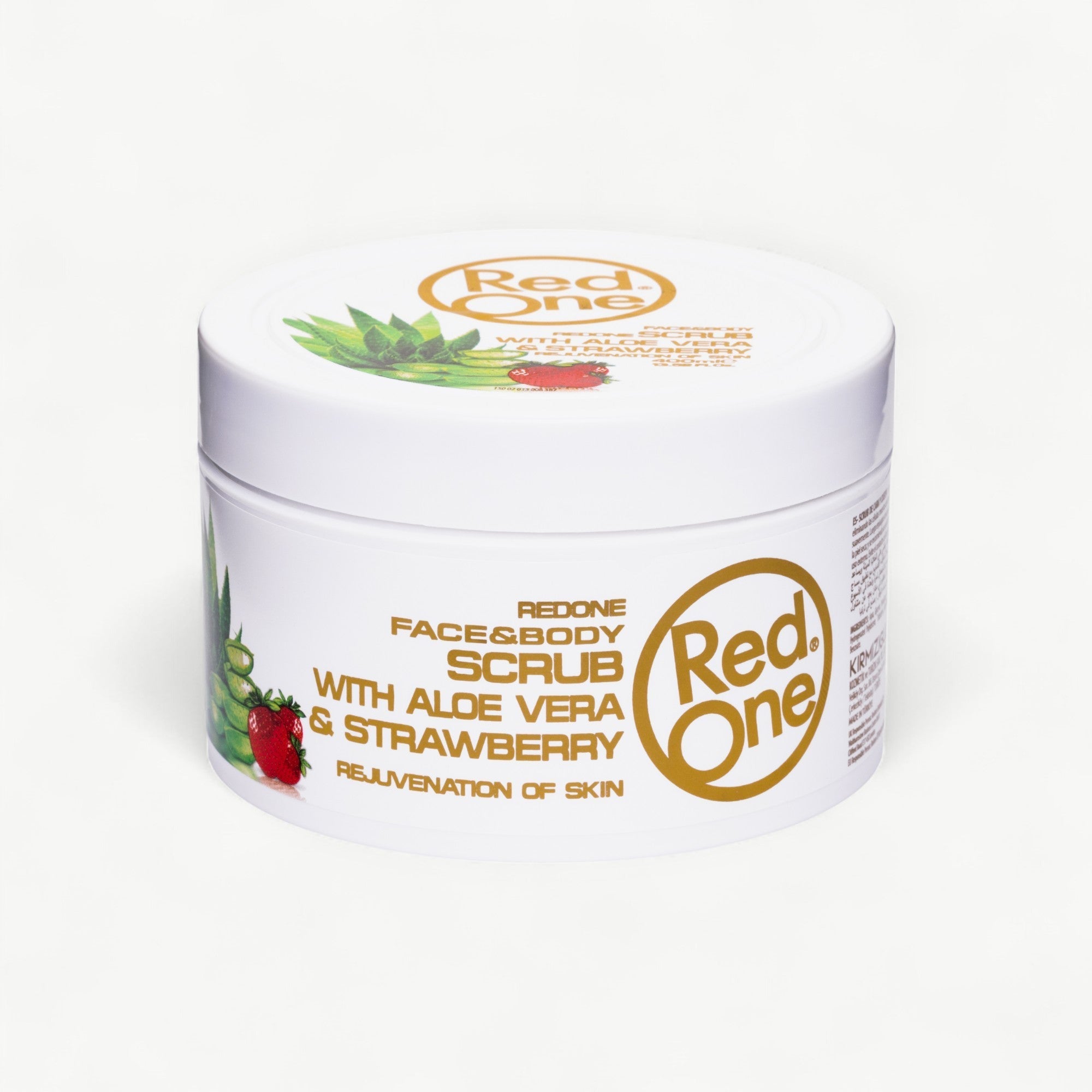 Scrub Facial și Corporal Redone 450ml – Exfoliere Profundă cu Aloe Vera