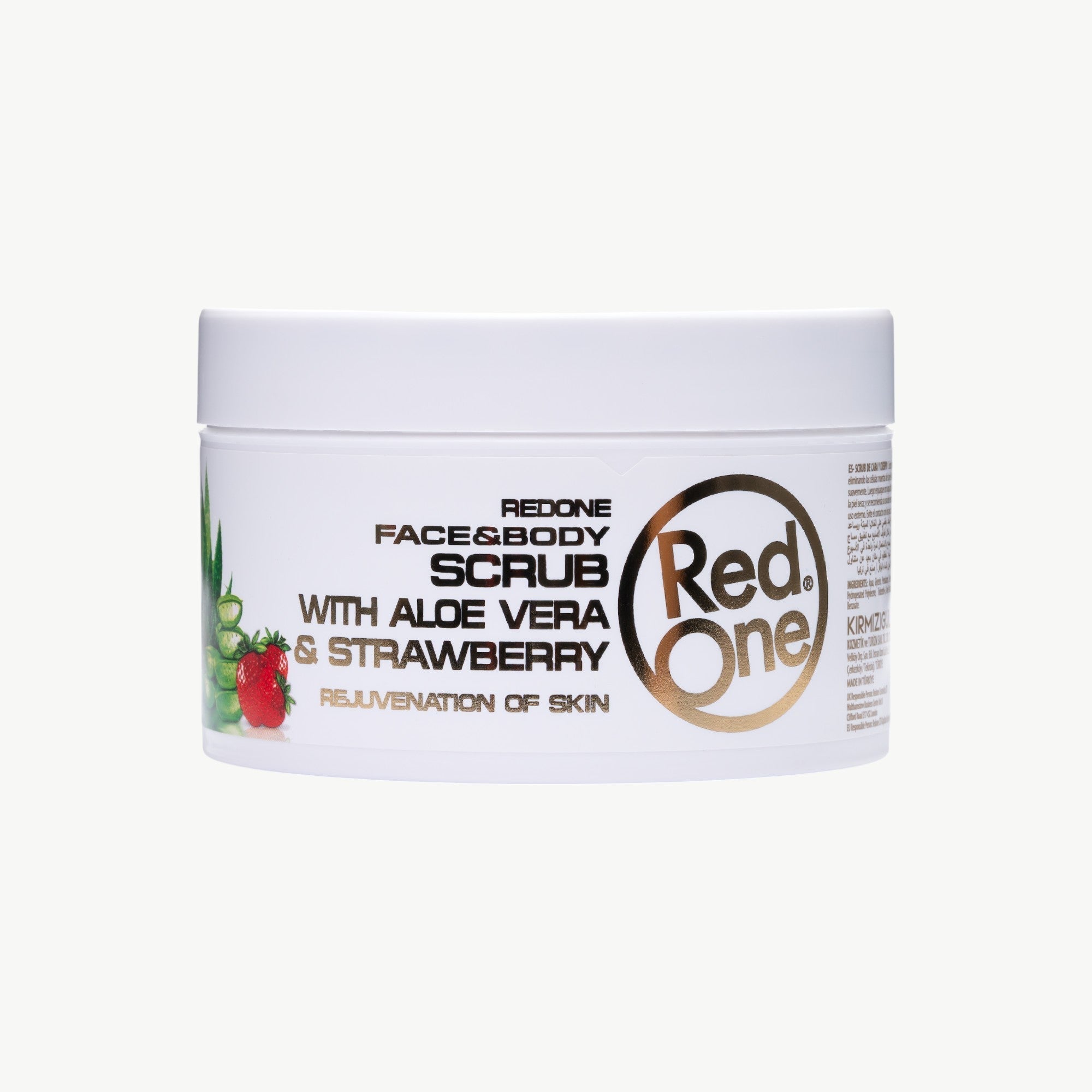 Scrub Facial și Corporal Redone 450ml – Exfoliere Profundă cu Aloe Vera
