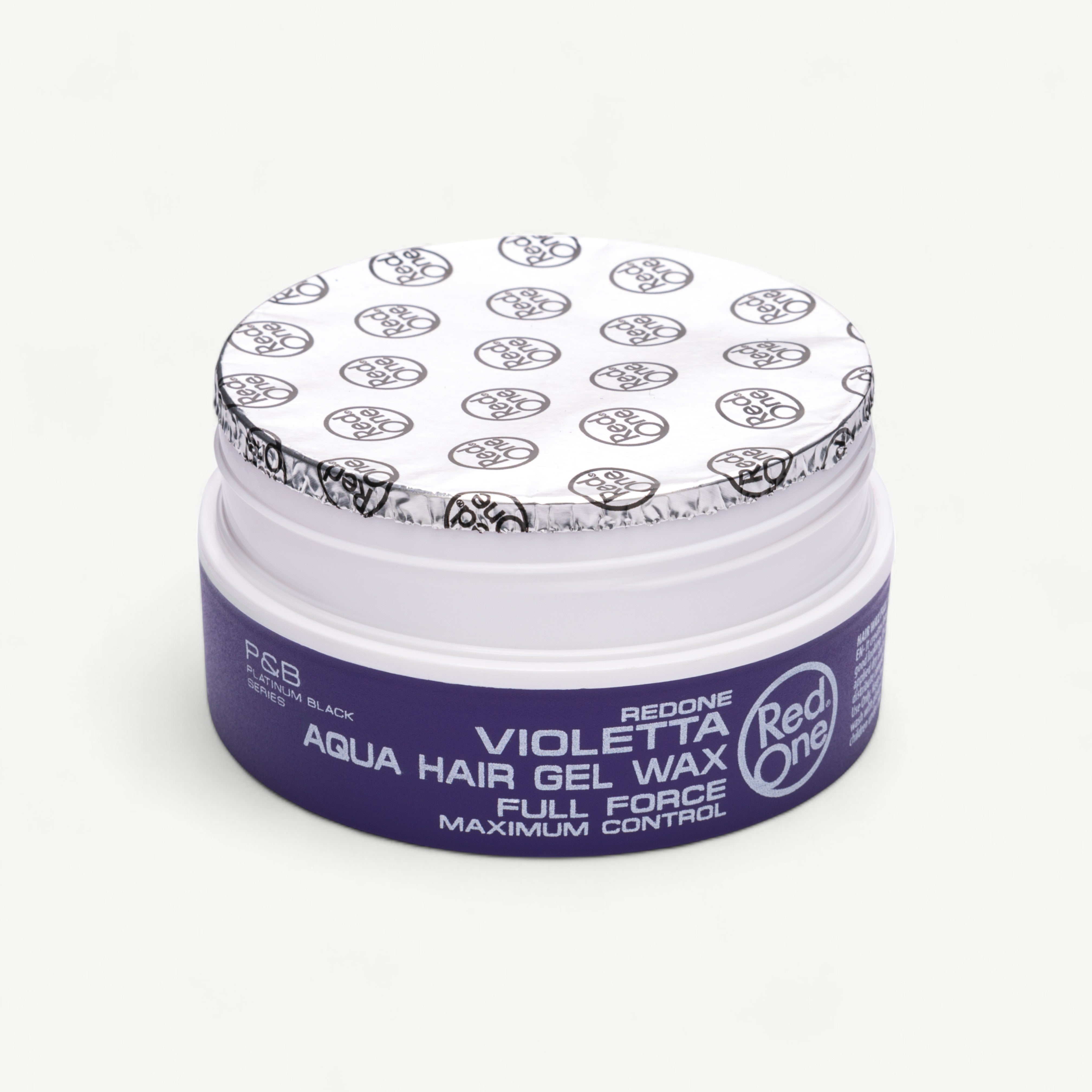 Wax de Păr Redone Aqua Wax Violetta 150ml – Ultra Hold, Finisaj Lucios cu Aromă de Florală delicată