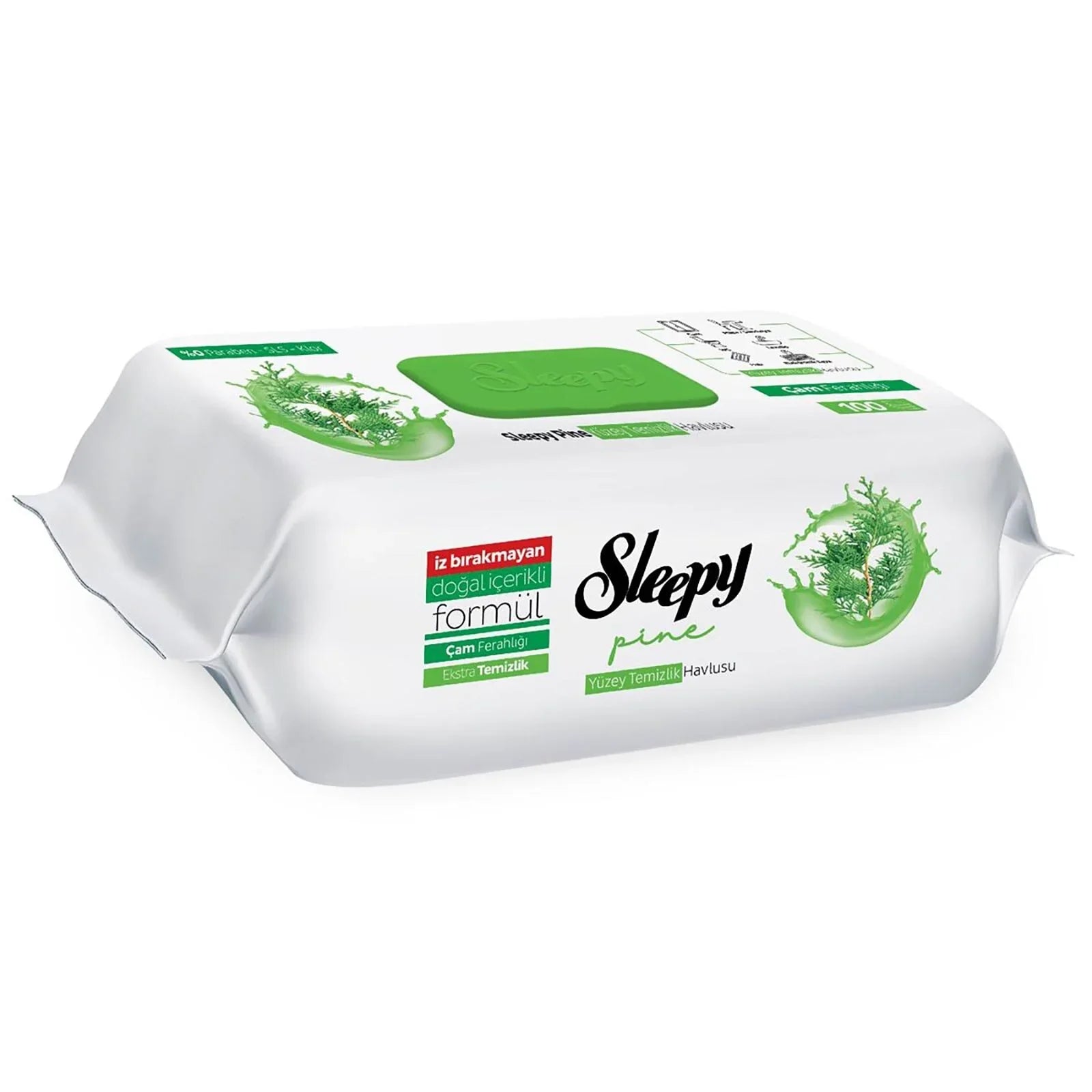 Șervețele Umede Sleepy Pine 100 buc — Bicarbonat și Oțet Multisuprafețe