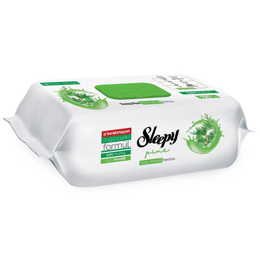 Șervețele Umede Sleepy Pine 100 buc — Bicarbonat și Oțet Multisuprafețe