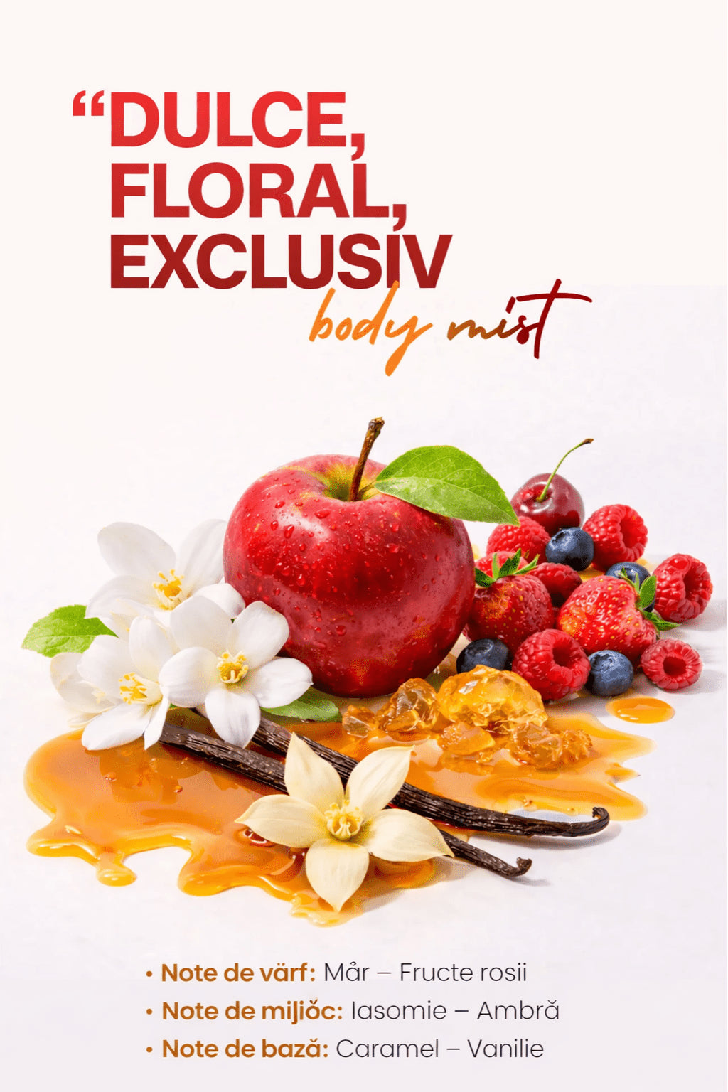 Body Mist Amalfi Coast – Soul of Scents 180ml | Spray Parfumat Fructat și Floral