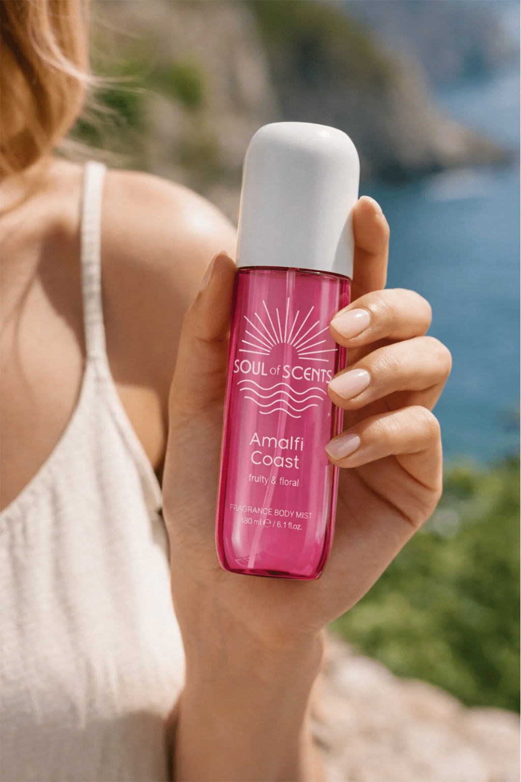 Body Mist Amalfi Coast – Soul of Scents 180ml | Spray Parfumat Fructat și Floral