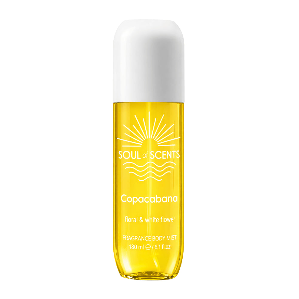 Body Mist Copacabana – Soul of Scents 180ml | Spray Parfumat Floral cu Note Exotice