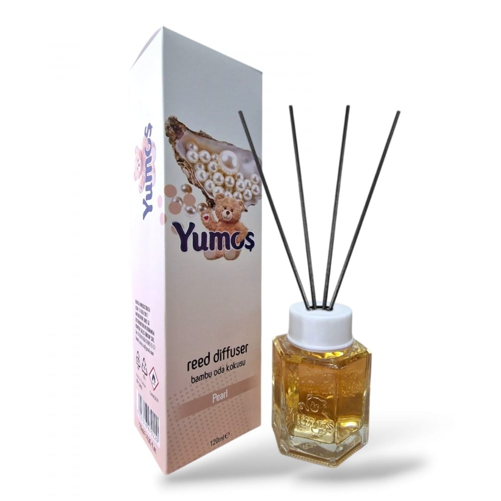 Yumos Odorizant Cameră cu Bețișoare – Pearl 120ml - Odorizant camera | VrajaDulce